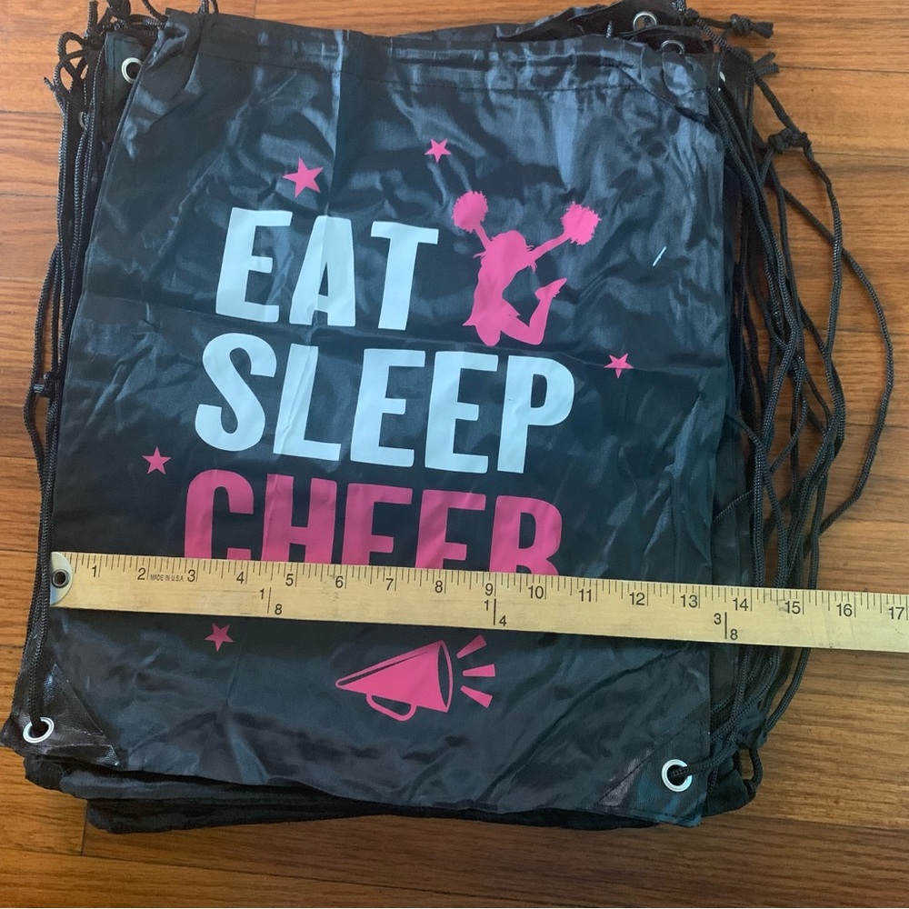 8 Pcs Cheer Drawstring Backpack Cheerleading Draw… - image 5